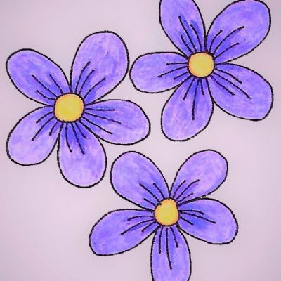 violets